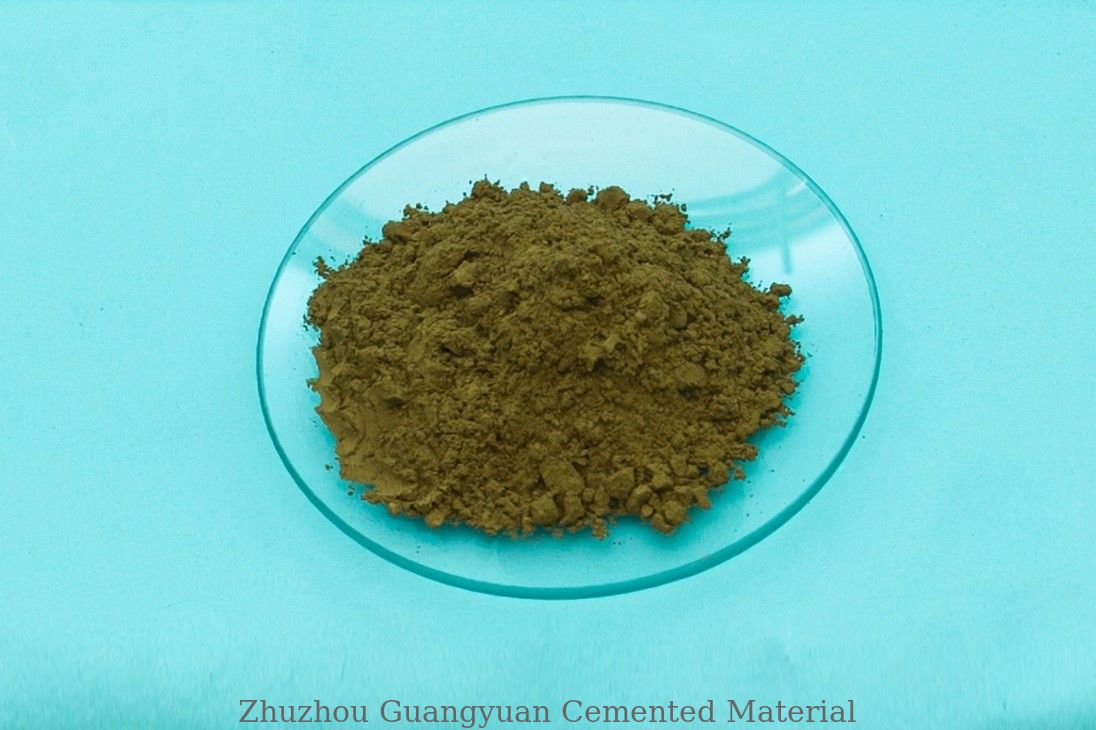 5.44g/Cm3 Yellow-Brown Titanium Nitride Powder Cemented Carbide Additive